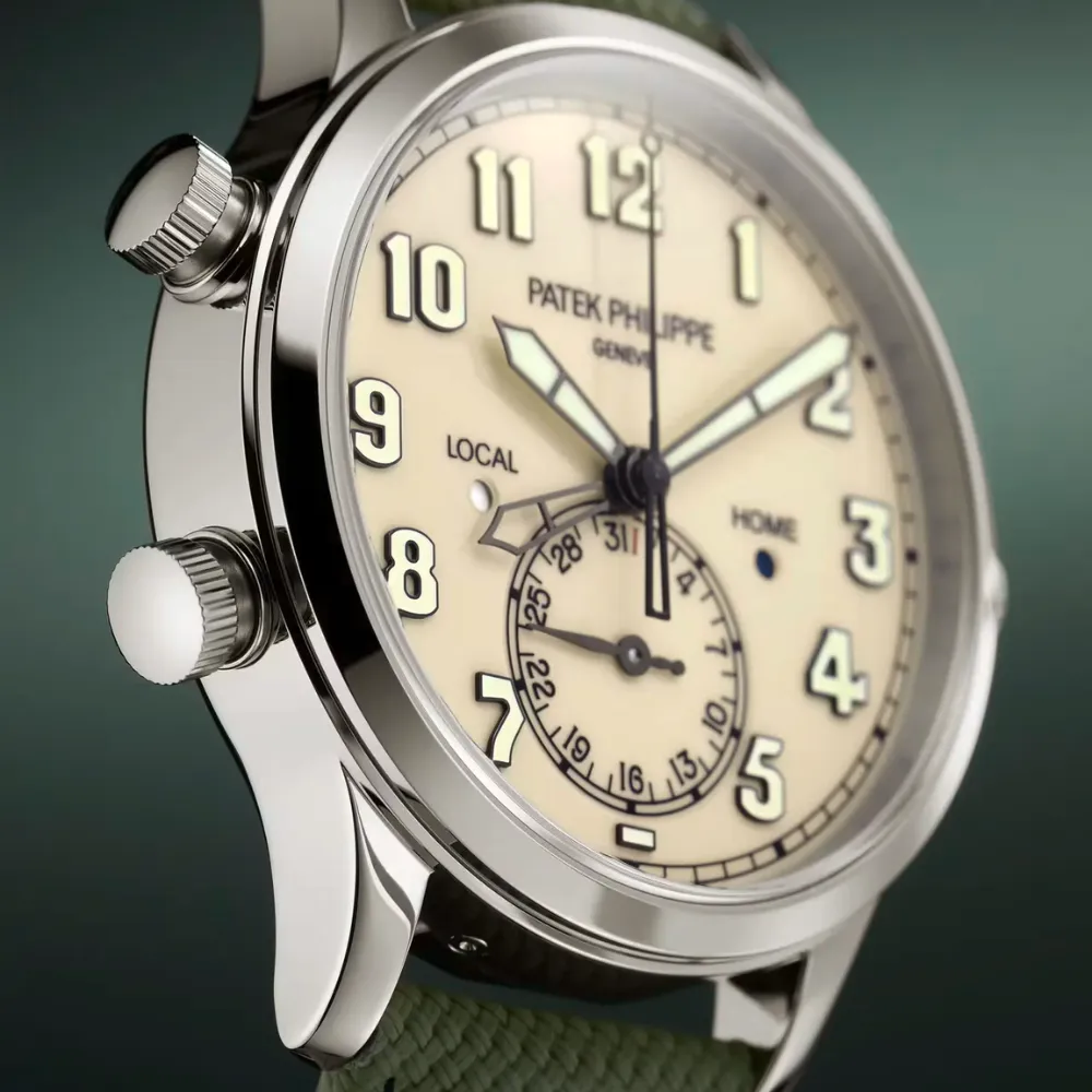 Complications Clatrava Pilot Travel Time White Gold Ref. 5524G-010 - Image 15