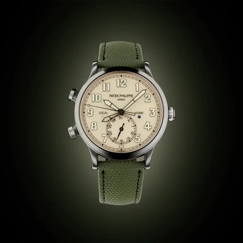 Complications Clatrava Pilot Travel Time White Gold Ref. 5524G-010 - Image 7