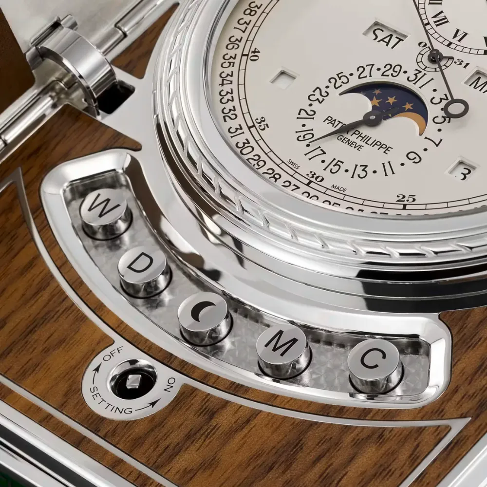 Patek Philippe Complicated Desk Clock Ref. 27000M-001 - Image 4