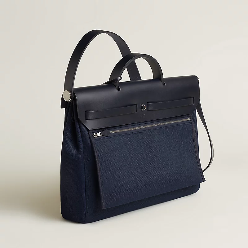 Hermes Herbag Messenger 39 Bag - Image 8