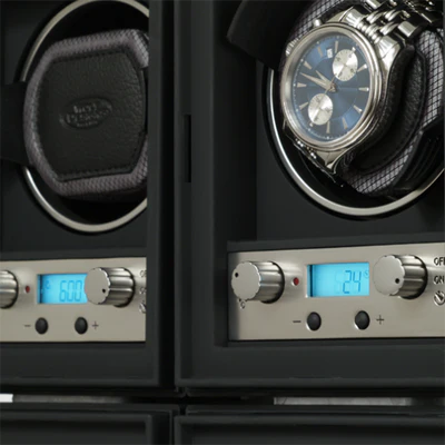 WOLF Module 4.1 Stackable Single Watch Winder w/Cover – 2 Units - Image 3